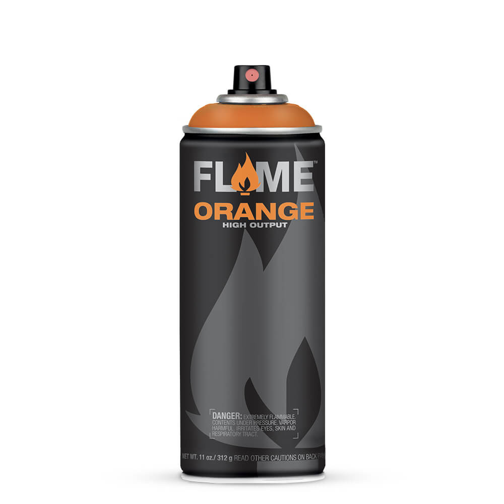 Bombe de peinture Acrylique Flame Orange - 134 couleurs