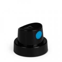 Caps medium - Black/Blue Smooth ~ 3 cm